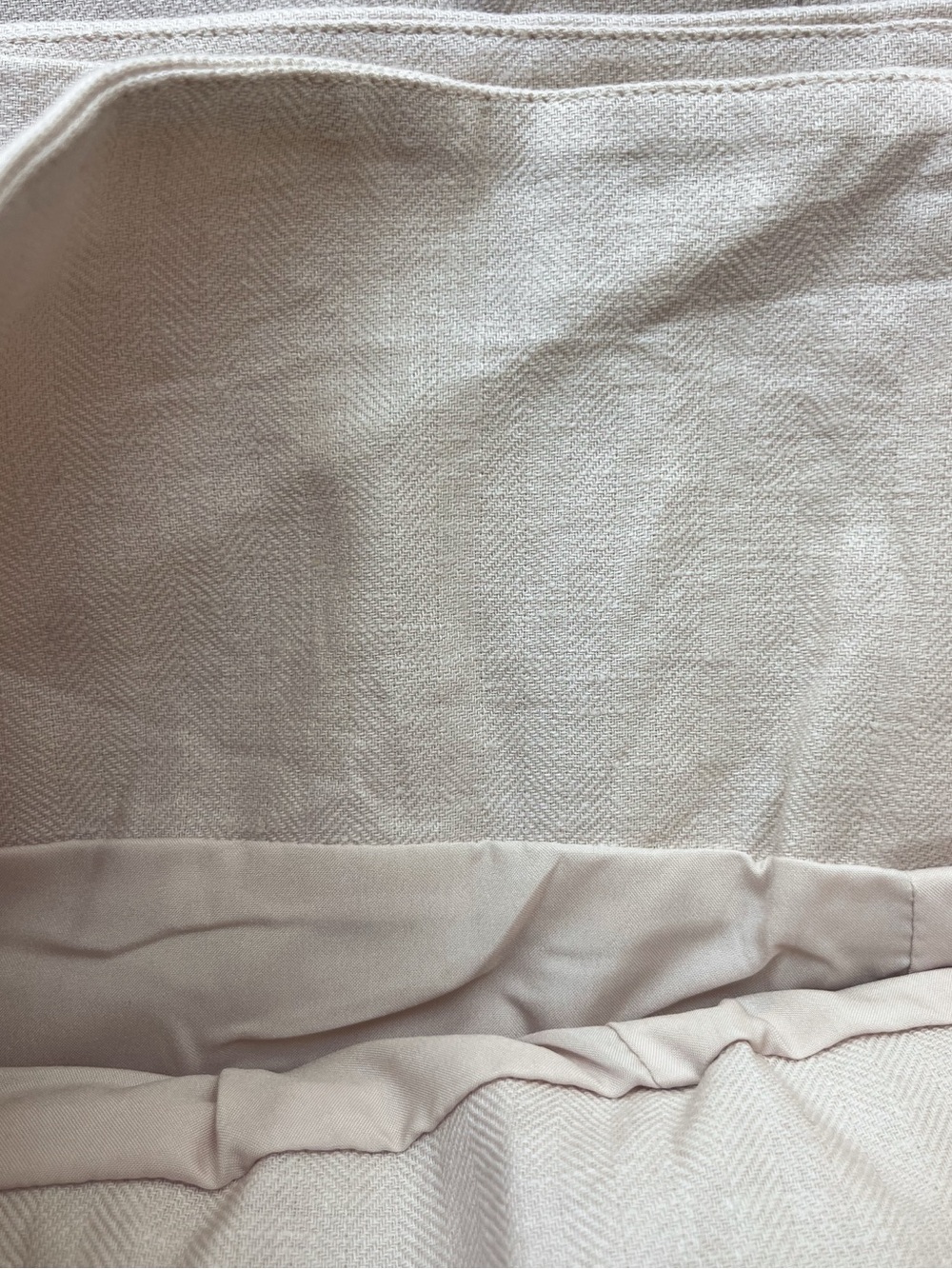 Anthropologie Mare Mare Linen Blend Strappy Mini Tent Dress Cream Size Small - Picture 11 of 11